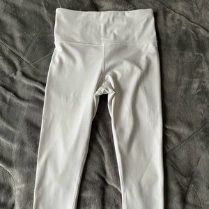 white athena capri leggings